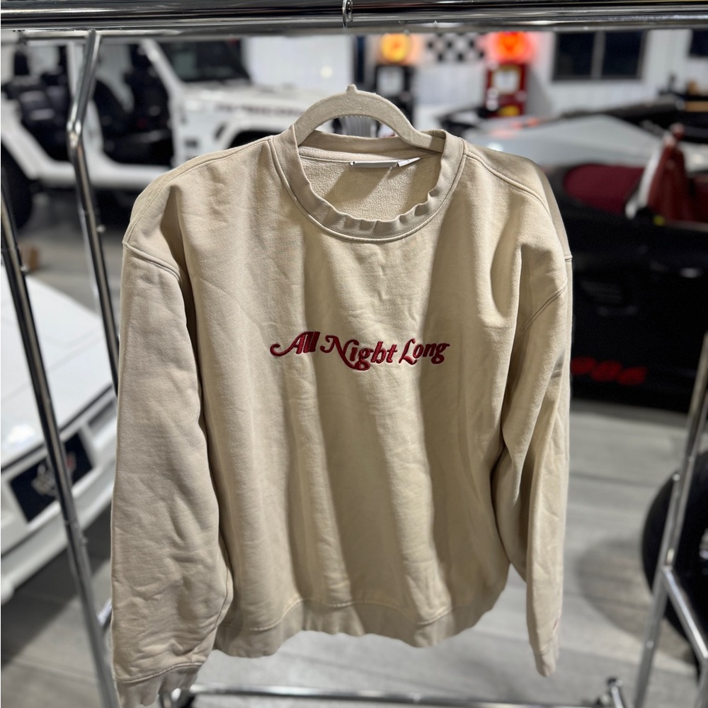 Obey Sweatshirt with Red Embroidery